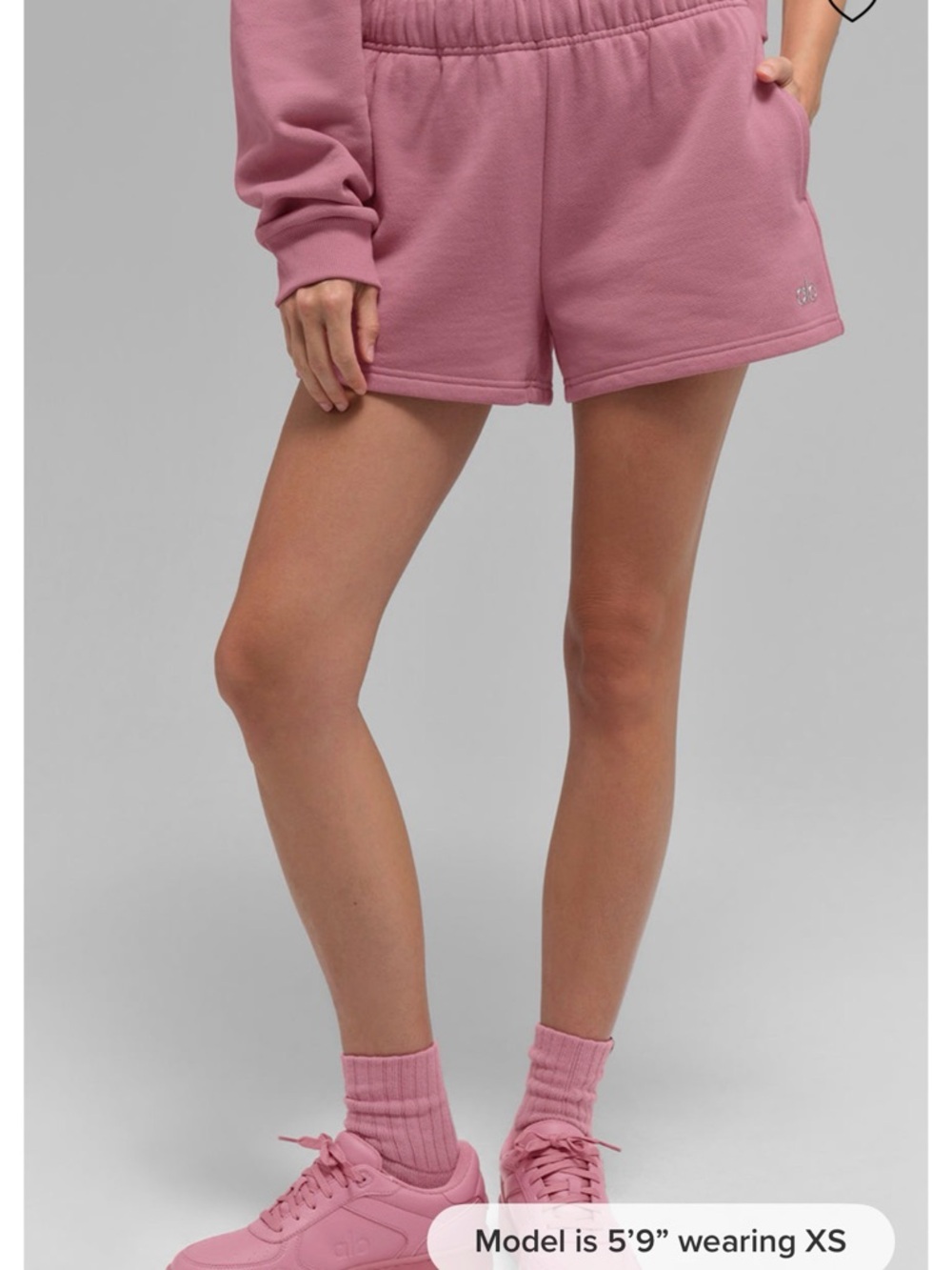 ALO Yoga Wild Rose Accolade Size M Like New